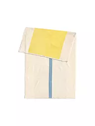 SUITE702 | Telo da spiaggia 90x180cm MARTENS AND MARTENS Azzurro cielo/Giallo | Giallo