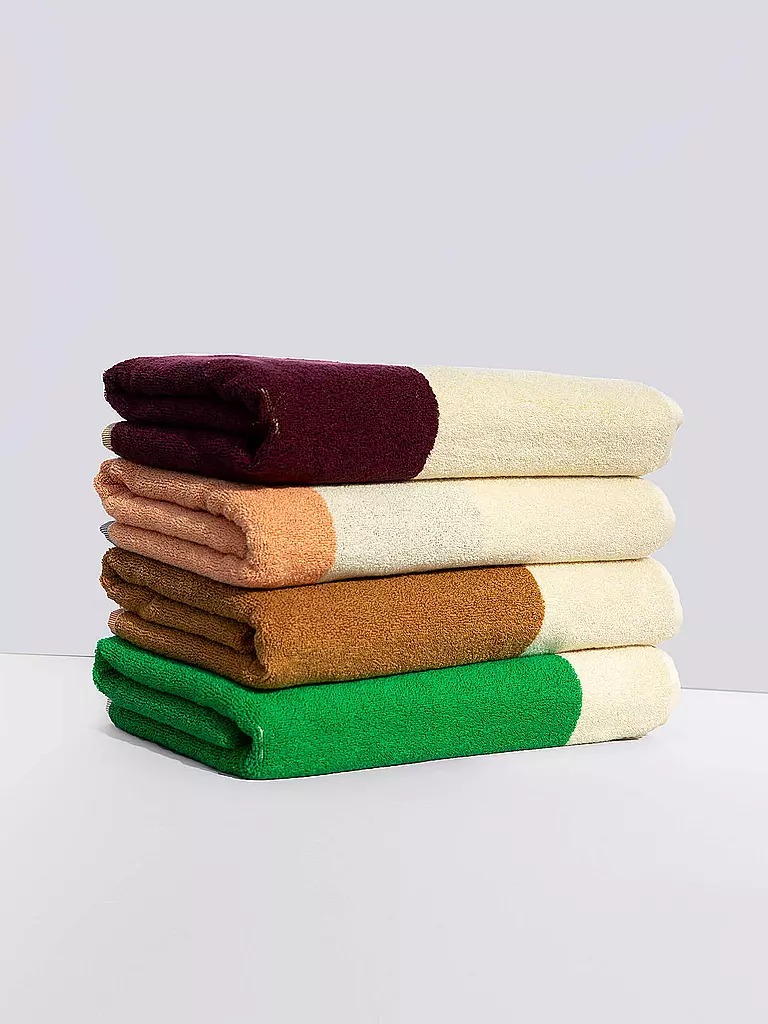 SUITE702 | Telo doccia 70x140cm MARTENS AND MARTENS Rosa/Verde | 