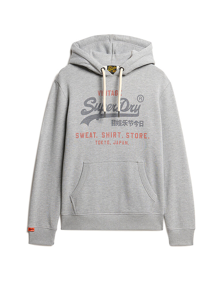 Kapuzensweater - Felpa con cappuccio grigio XL