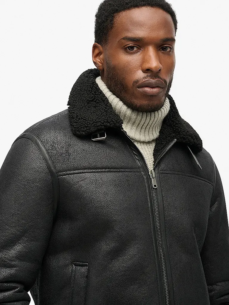 SUPERDRY | Blouson effetto pelle | 