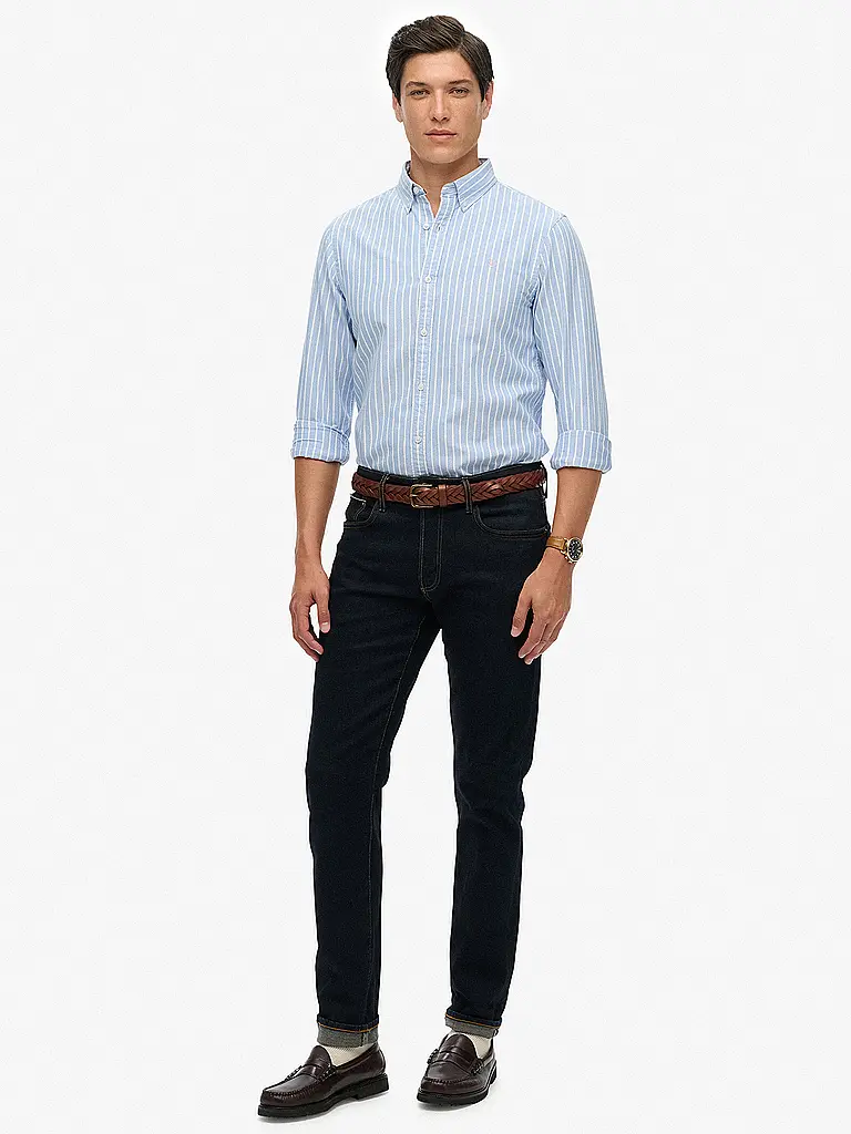 SUPERDRY | Camicia Casual Fit | Blu