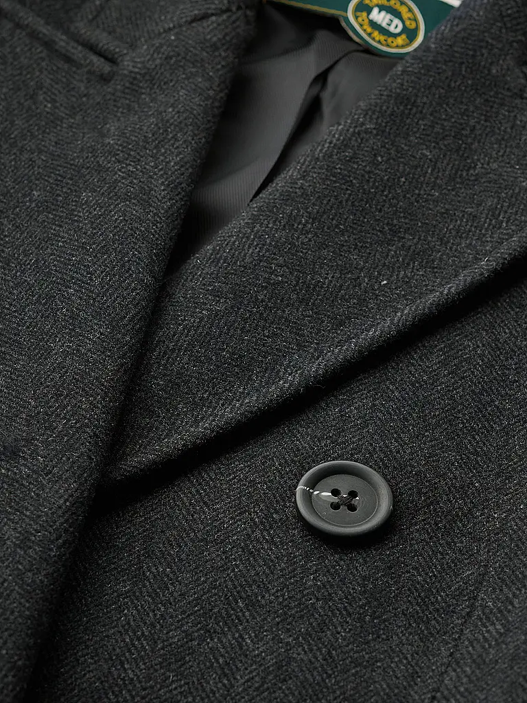 SUPERDRY | Cappotto di lana | Nero