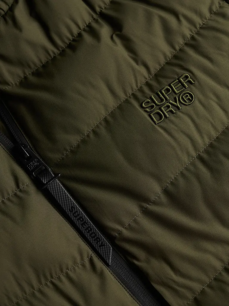 SUPERDRY | Cardigan con cappuccio HOODED | 