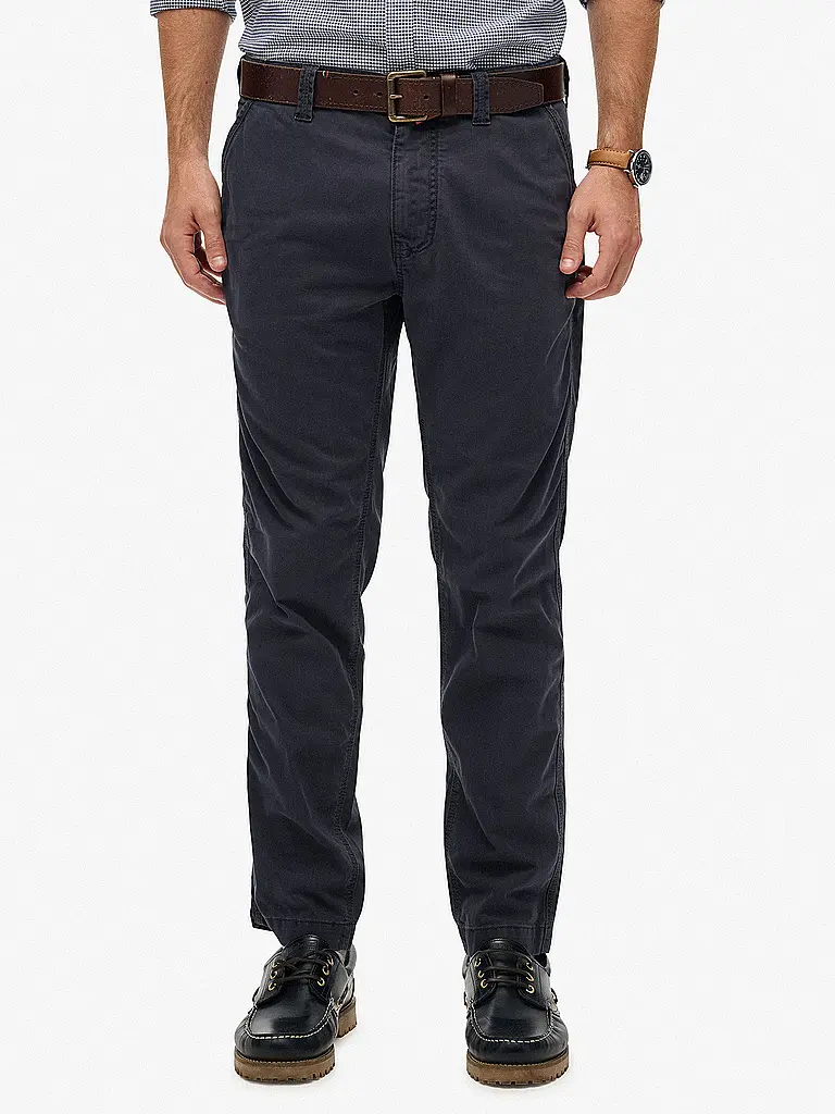 SUPERDRY | Chino  | Blu scuro