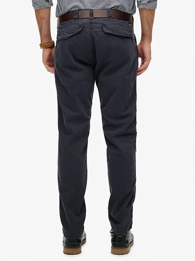 SUPERDRY | Chino  | Blu scuro