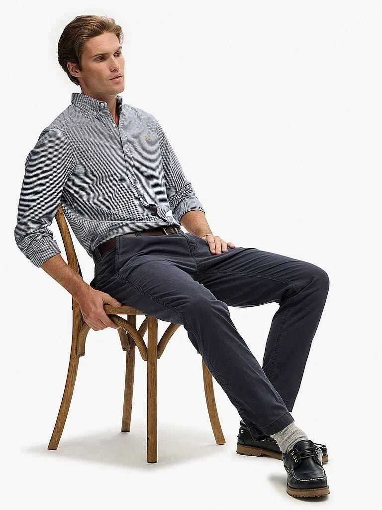 SUPERDRY | Chino  | Blu scuro