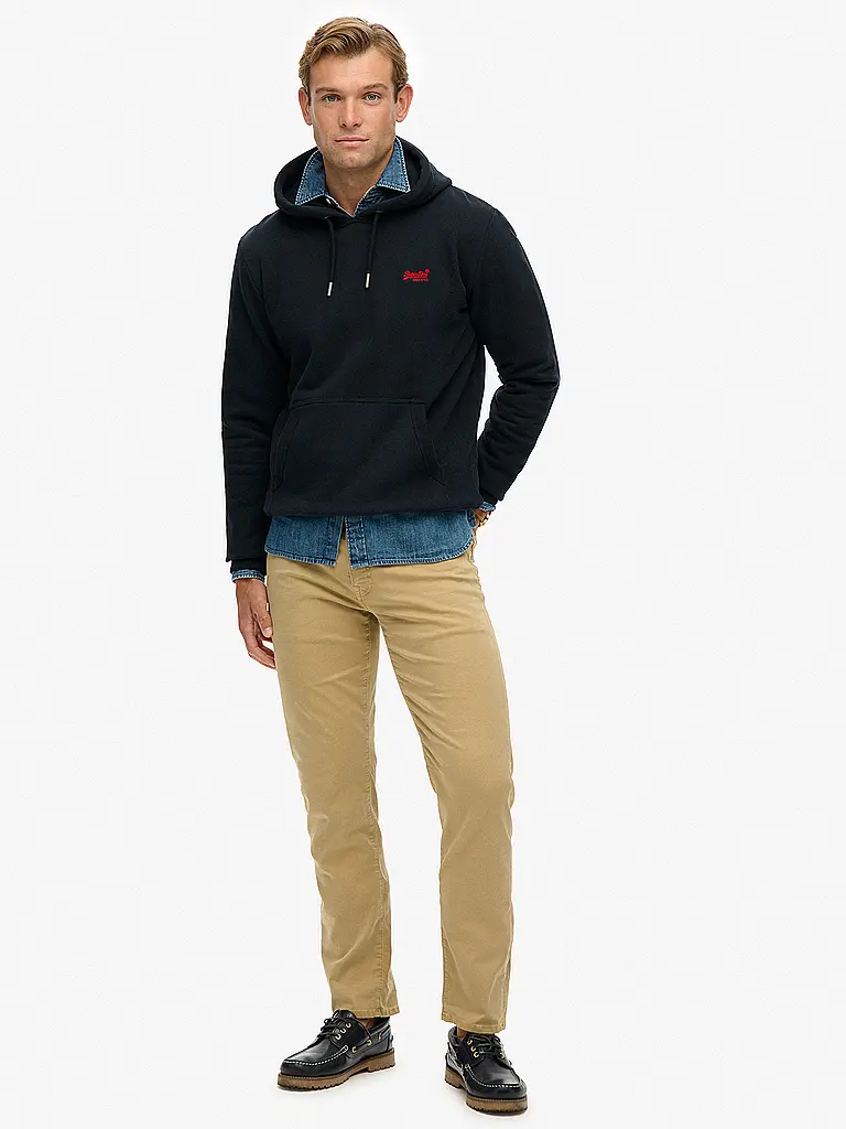 SUPERDRY | Felpa con cappuccio - Hoodie | Blu
