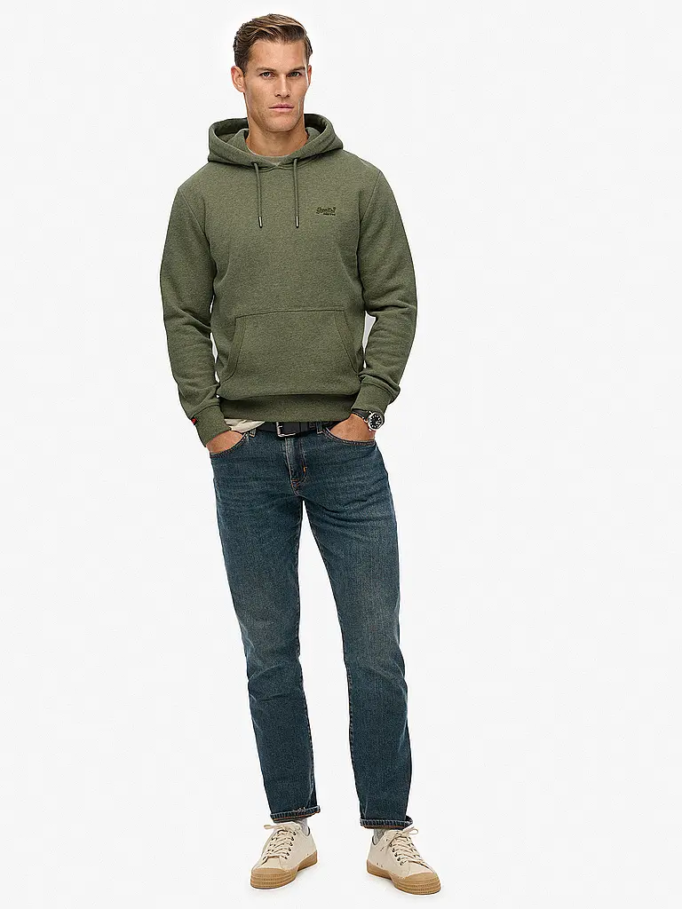 SUPERDRY | Felpa con cappuccio - Hoodie | Verde