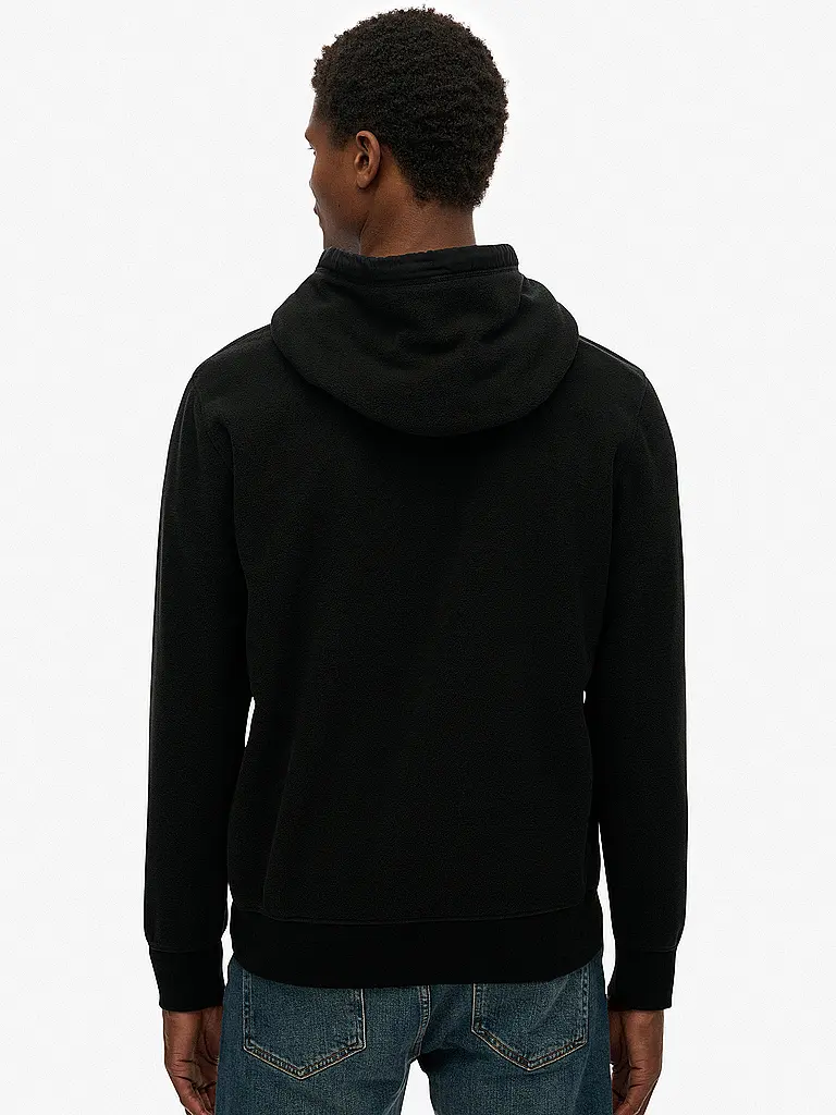 SUPERDRY | Felpa con cappuccio - Hoodie | Nero