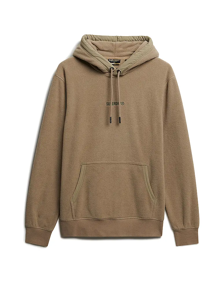 SUPERDRY | Felpa con cappuccio - Hoodie | Beige