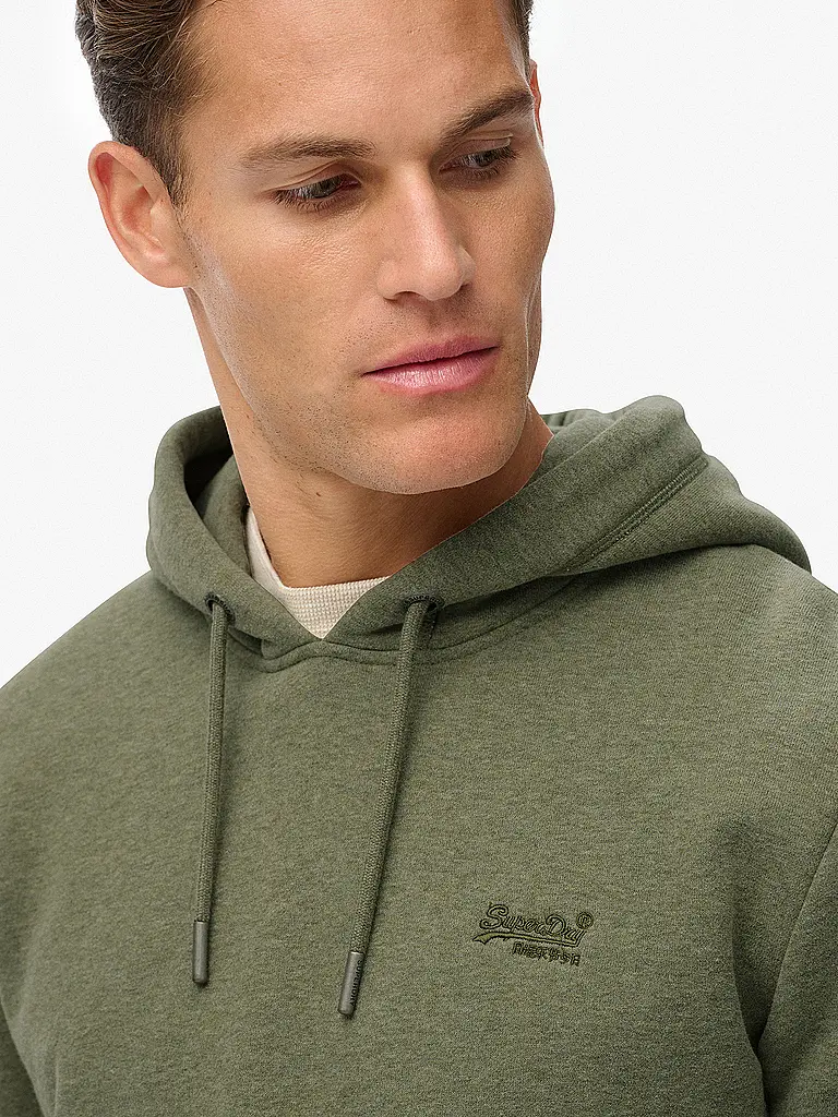 SUPERDRY | Felpa con cappuccio - Hoodie | Verde