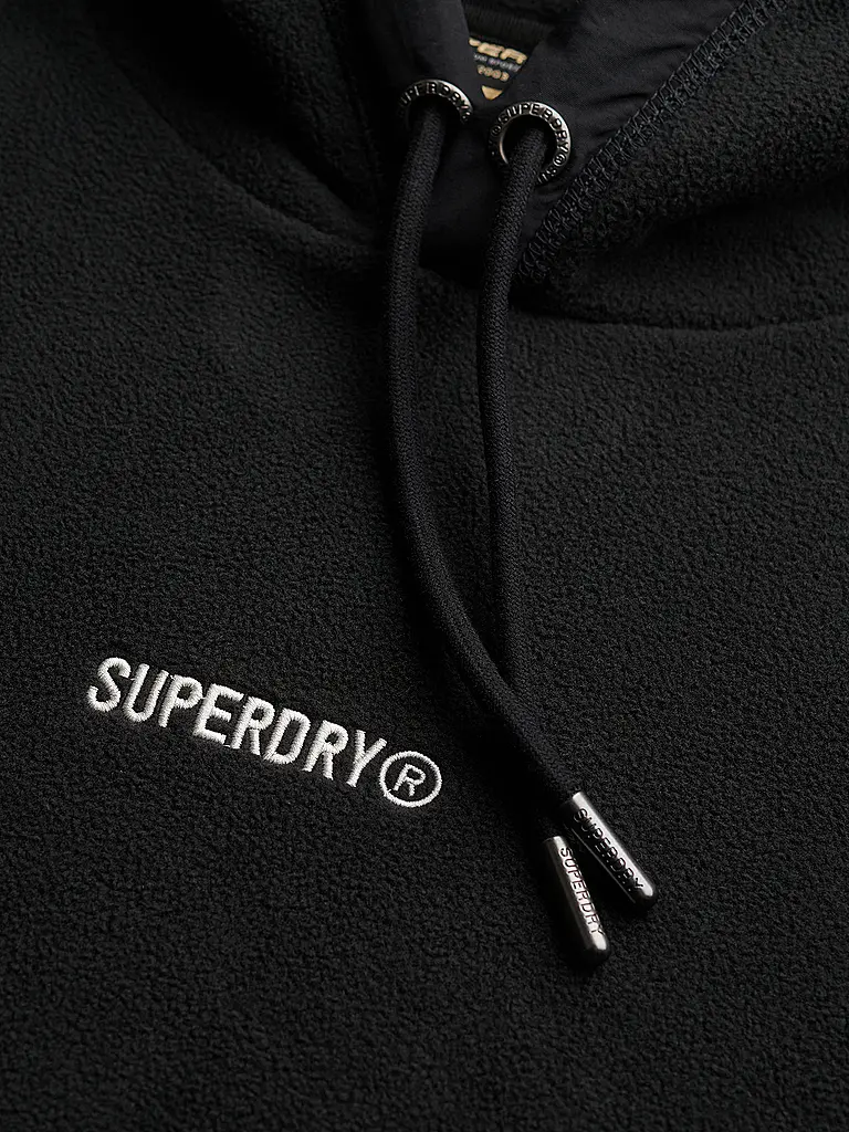 SUPERDRY | Felpa con cappuccio - Hoodie | Nero