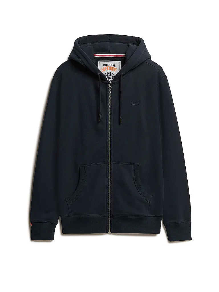 SUPERDRY | Felpa con cappuccio | Blu scuro