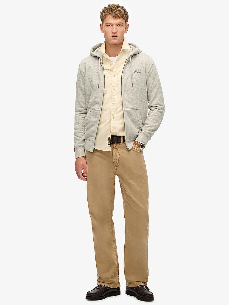 SUPERDRY | Giacca in felpa | Grigio