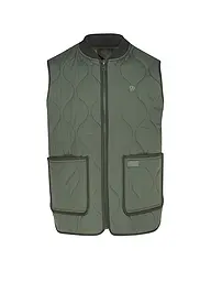 SUPERDRY | Gilet trapuntato | Verde