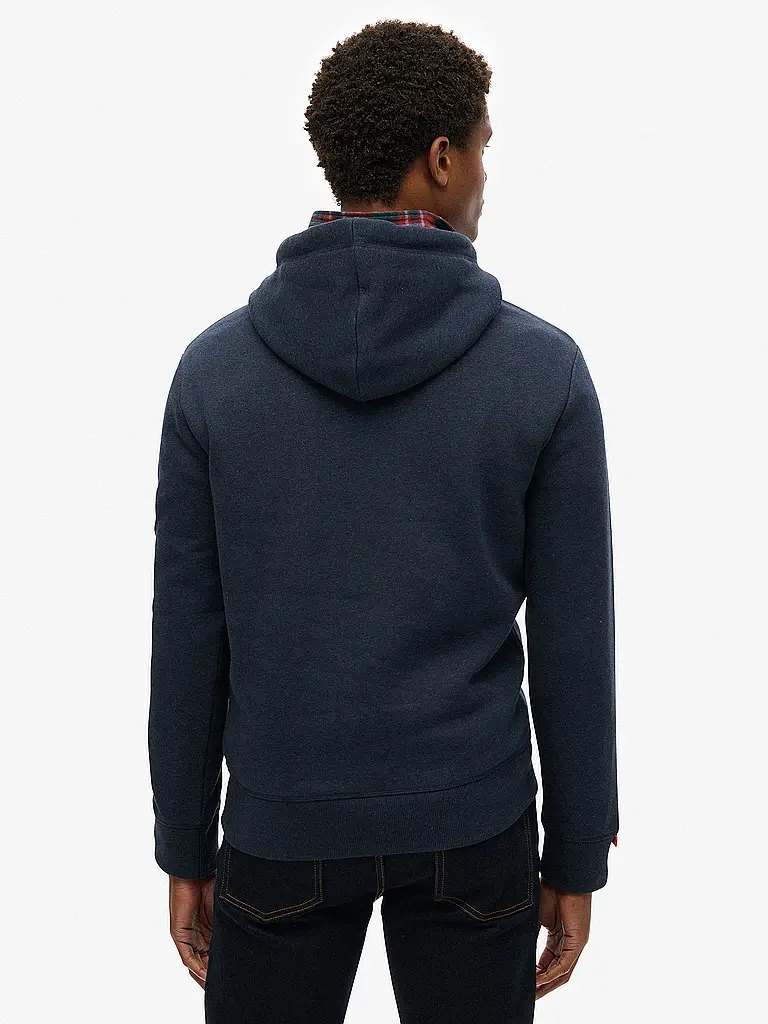 SUPERDRY | Kapuzensweater - Hoodie | Blu scuro