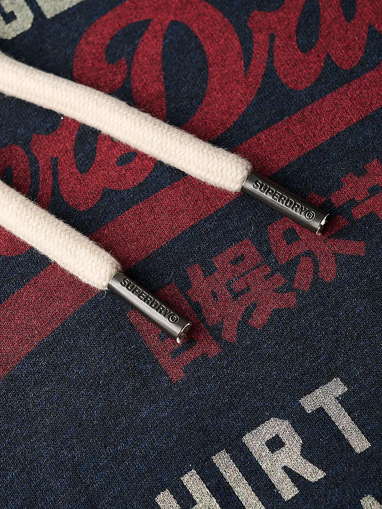SUPERDRY | Kapuzensweater - Hoodie | Blu scuro