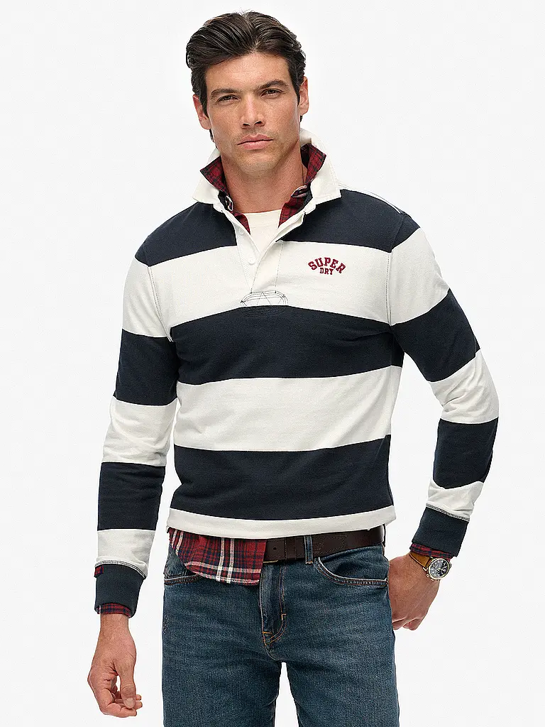 SUPERDRY | Maglia da rugby | Nero