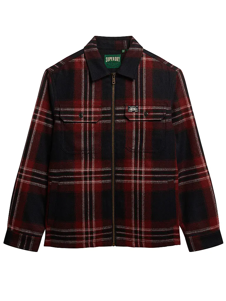 SUPERDRY | Overshirt | Blu scuro
