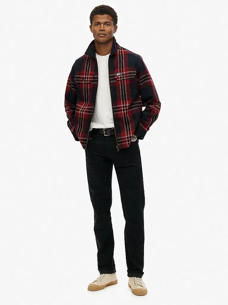 SUPERDRY | Overshirt | Blu scuro