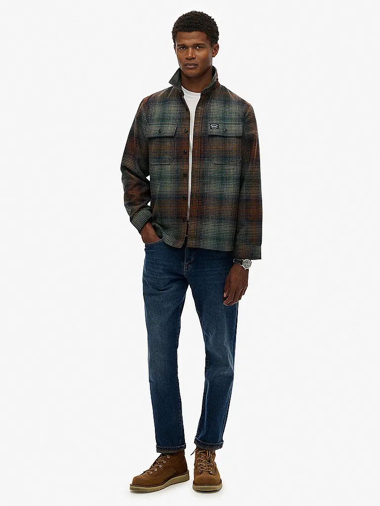 SUPERDRY | Overshirt | Marrone