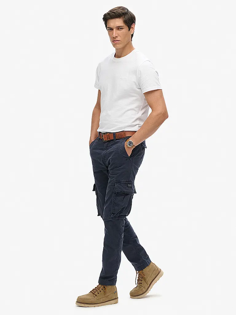 SUPERDRY | Pantaloni cargo | Blu scuro