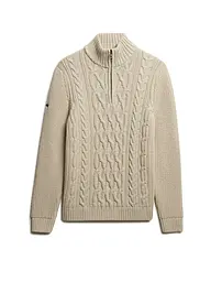 SUPERDRY | Pullover Troyer JACOB | Beige