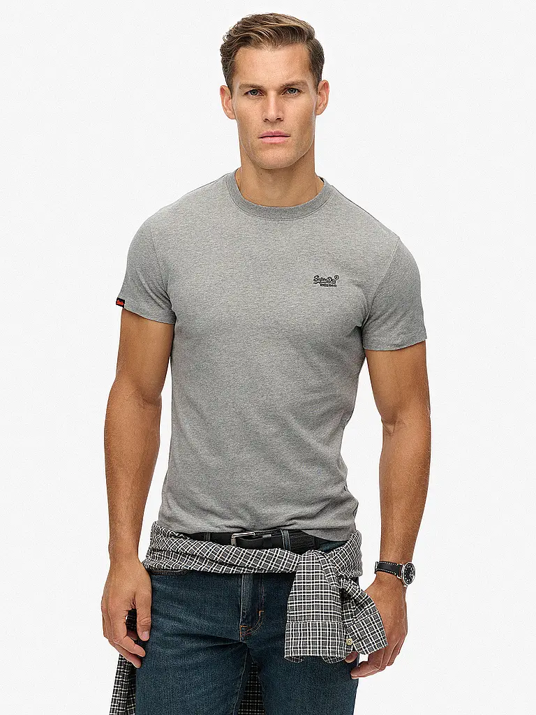 SUPERDRY | T-Shirt  | Grigio