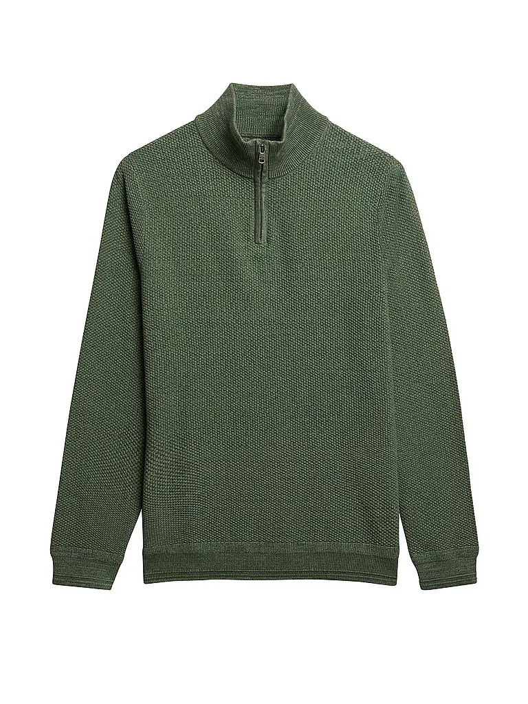 SUPERDRY | Troyer Sweater | Verde
