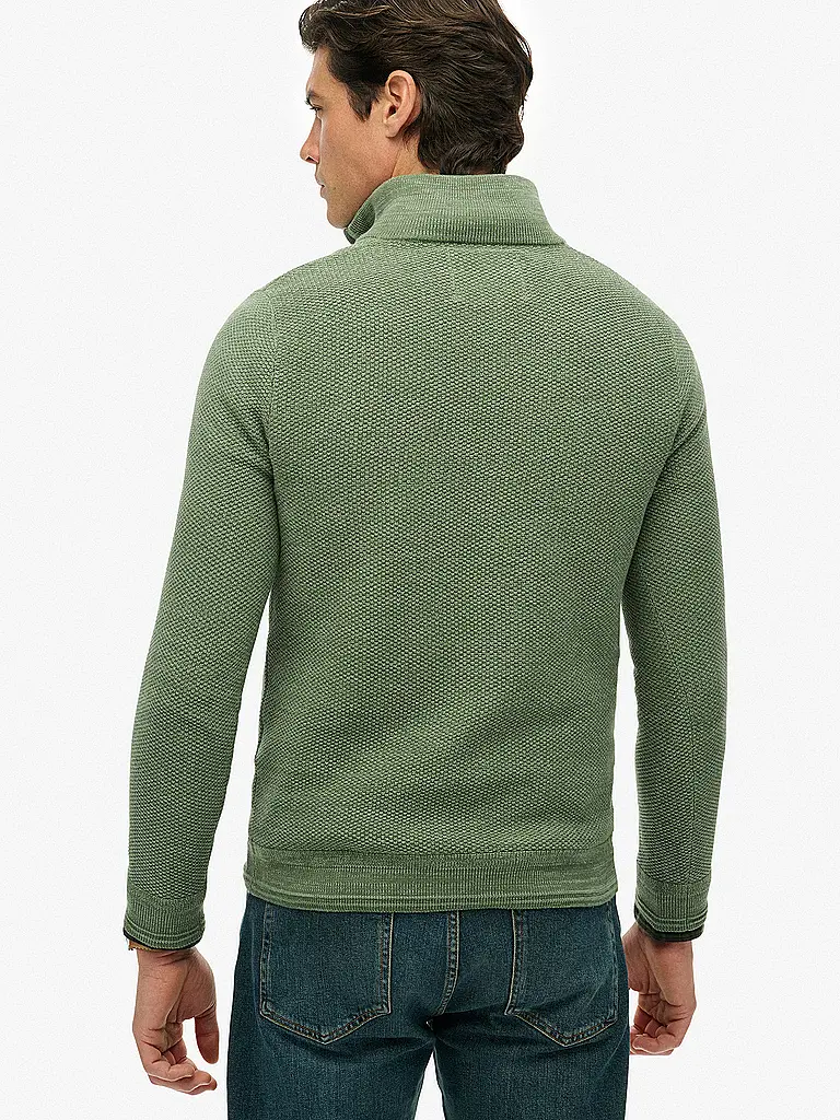 SUPERDRY | Troyer Sweater | Verde