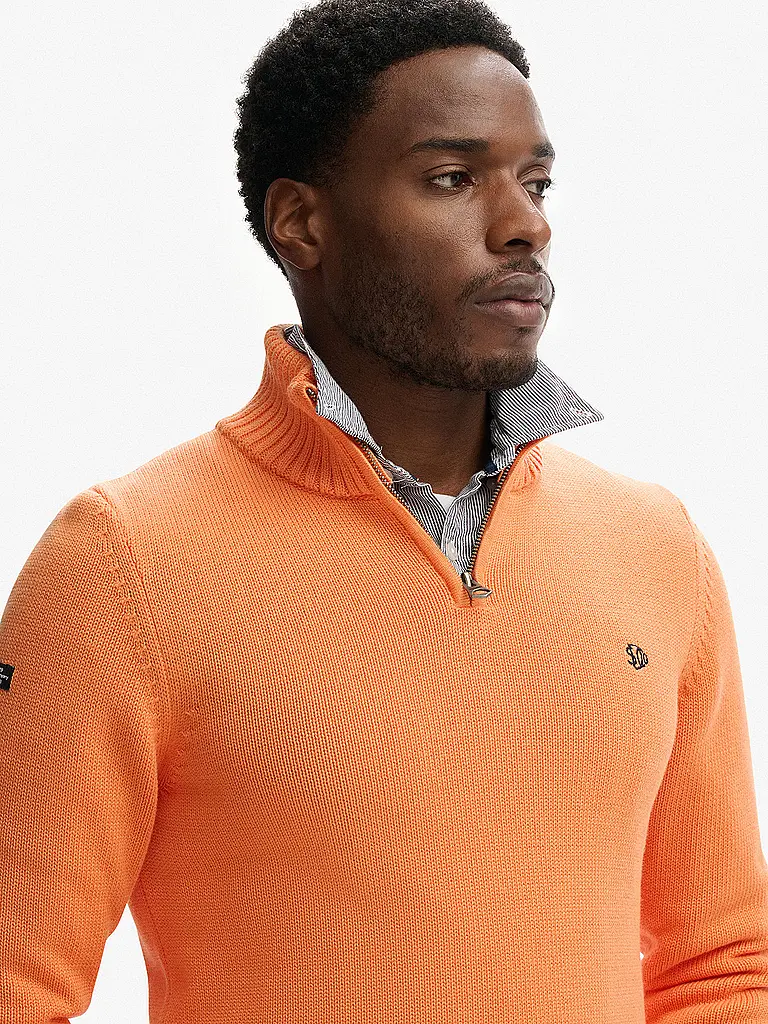 SUPERDRY | Troyer Sweater | Arancione