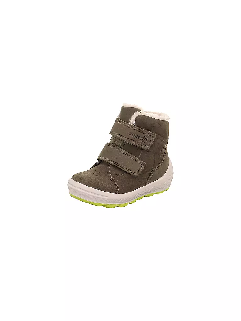 SUPERFIT | Baby  Stiefel GROOVY  | Verde scuro