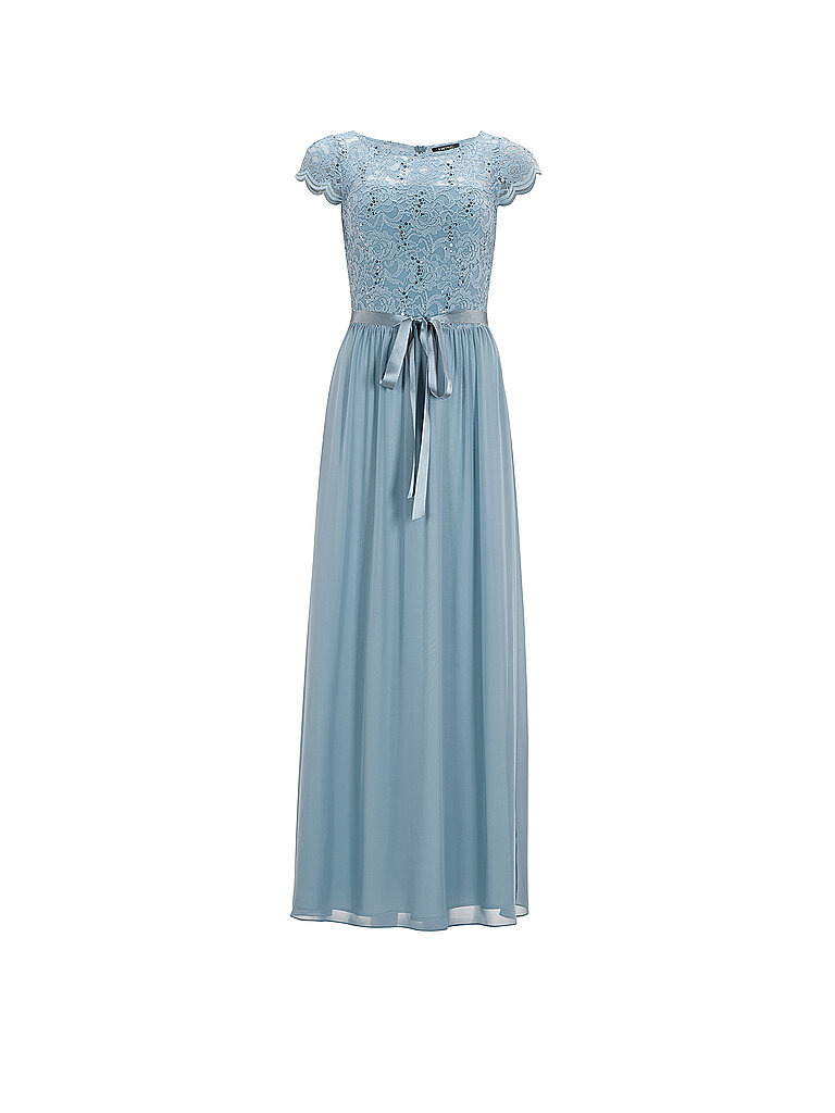 Swing Abendkleid azzurro 34