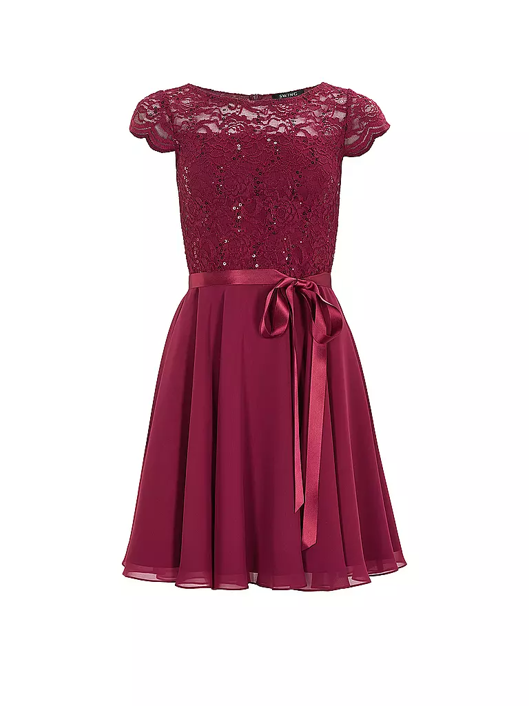 SWING | Abito da cocktail | Rosso scuro