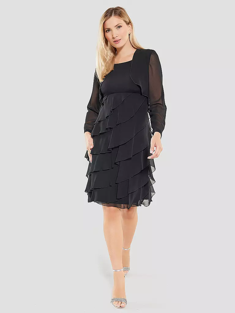 SWING | Bolero in chiffon | Nero