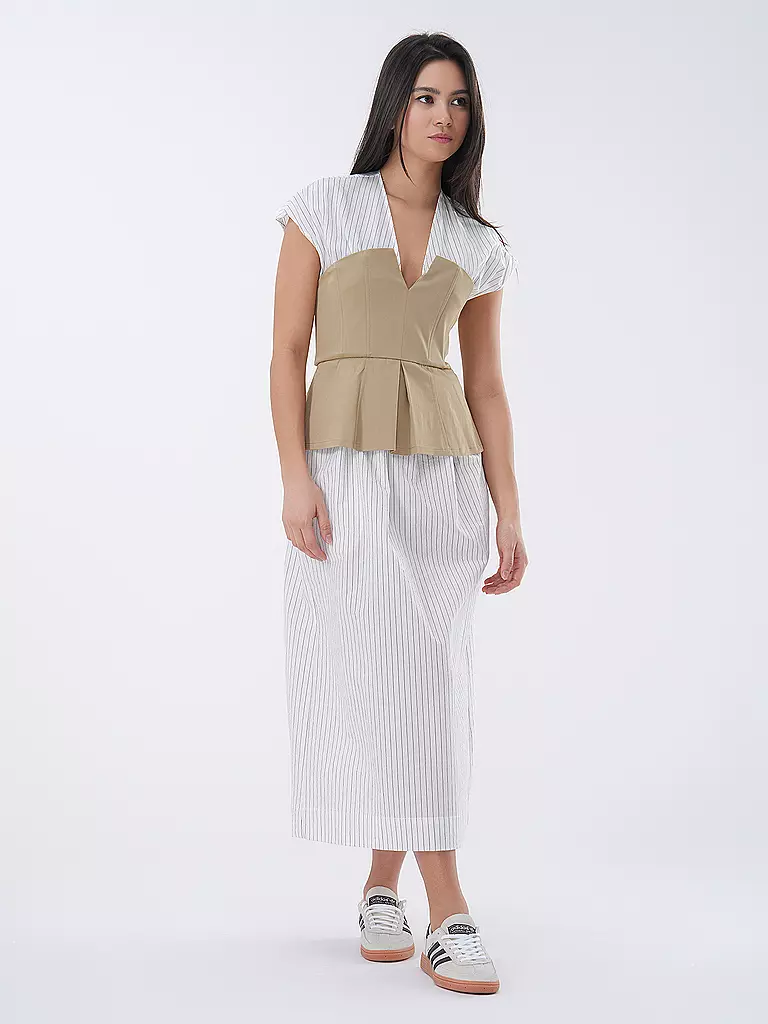TELA | Mididress ARDESIA | Beige