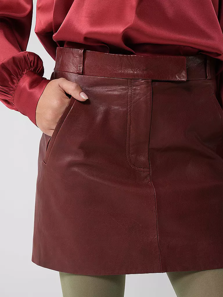 TELA | Minigonna in pelle | 