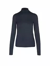 TELA | Rollkragenshirt MATHILDE | Blu scuro