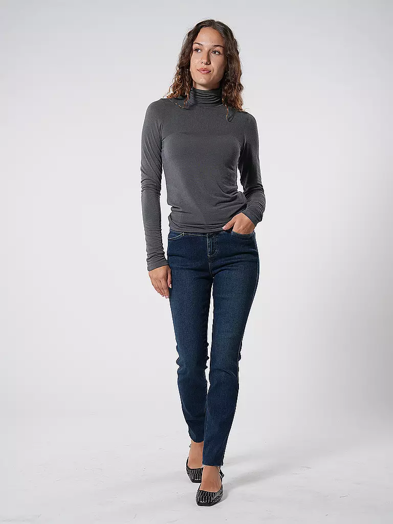 TELA | Rollkragenshirt MATHILDE | Grigio
