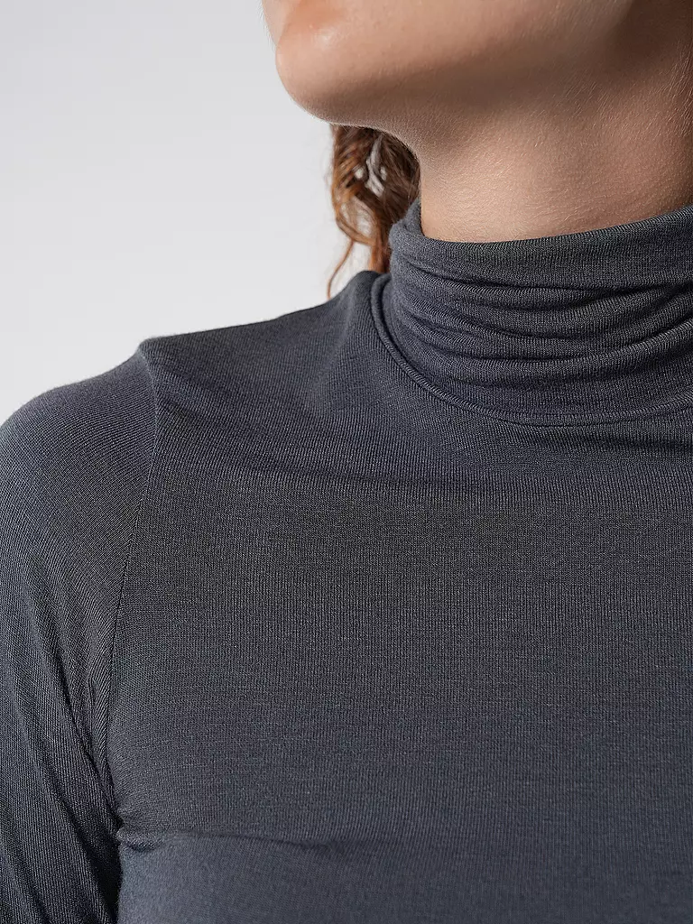 TELA | Rollkragenshirt MATHILDE | Grigio