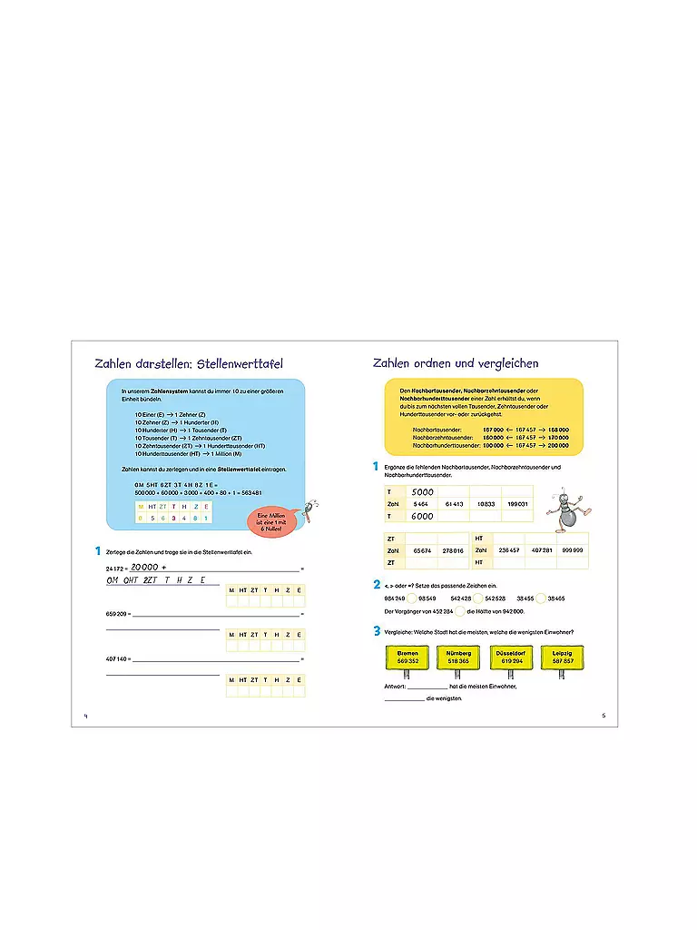 TESSLOFF VERLAG | Quaderno di esercizi - In forma per la matematica 4a elementare - Imparare e capire | Senza colore