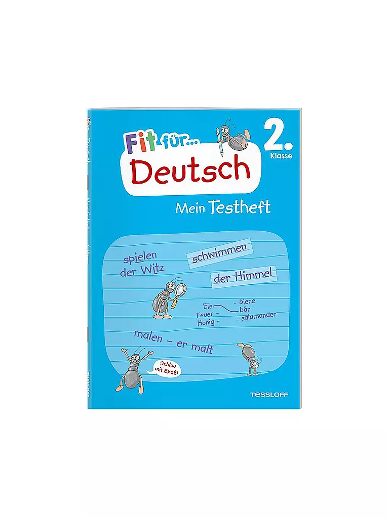 TESSLOFF VERLAG | Testheft - Fit für Deutsch 2. Klasse  | Senza colore