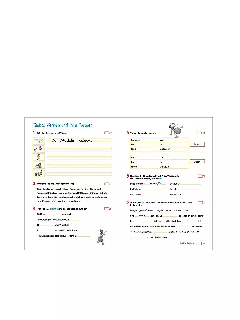 TESSLOFF VERLAG | Testheft - Fit für Deutsch 2. Klasse  | Senza colore