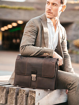 THE CHESTERFIELD BRAND | Borsa in pelle - Cartella STUTTGART 14"