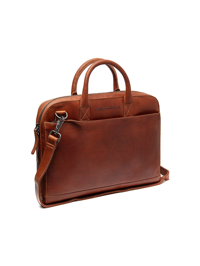Borsa per laptop TILBURY 14 cammello