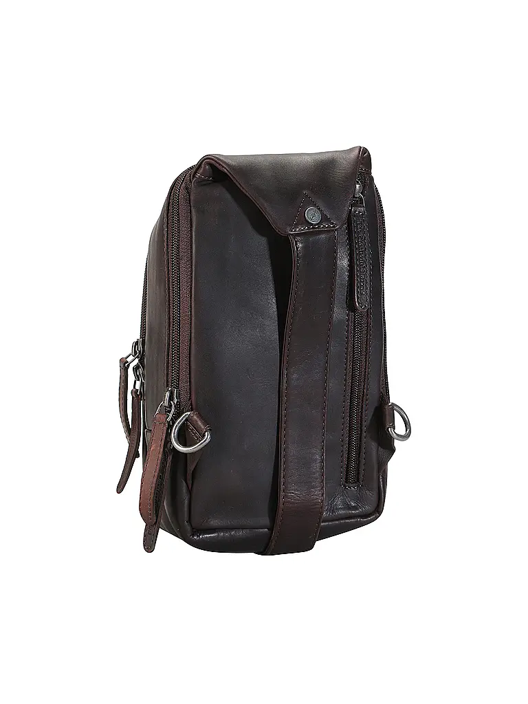 THE CHESTERFIELD BRAND | Borsa in pelle - Borsa a tracolla RIGA | Marrone