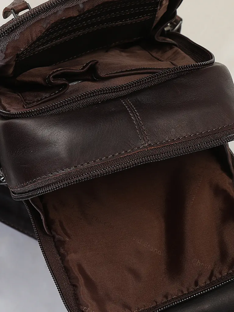 THE CHESTERFIELD BRAND | Borsa in pelle - Borsa a tracolla RIGA | Marrone