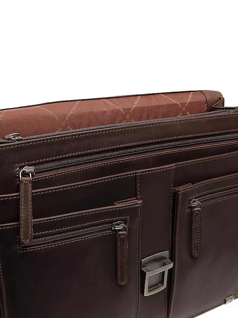 THE CHESTERFIELD BRAND | Borsa in pelle - Cartella STUTTGART 14" | Marrone