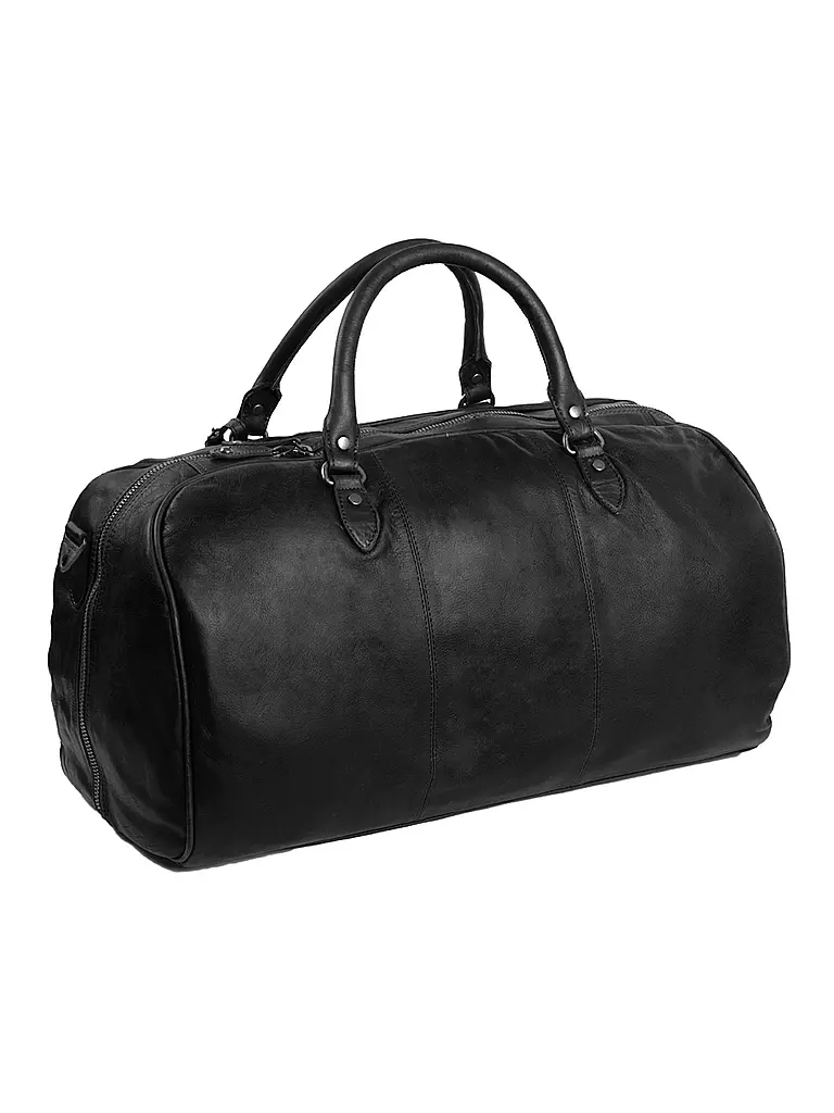 THE CHESTERFIELD BRAND | Borsa in pelle - Weekender WILLIAM | Nero