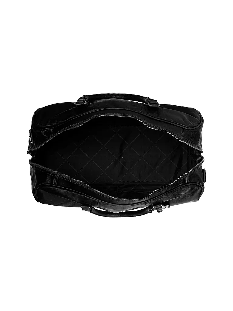 THE CHESTERFIELD BRAND | Borsa in pelle - Weekender WILLIAM | Nero